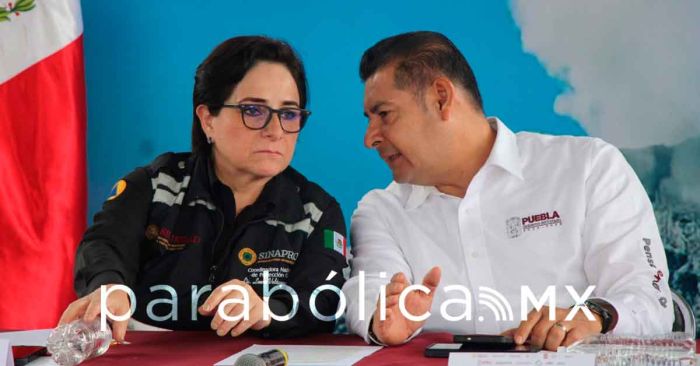 &quot;Gobernar es prevenir&quot;, dice Armenta desde las rutas de evacuación del Popocatépetl