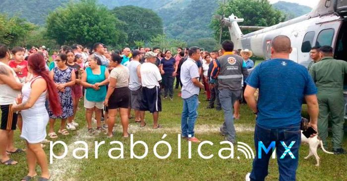 Llega ayuda humanitaria a municipios incomunicados de Veracruz