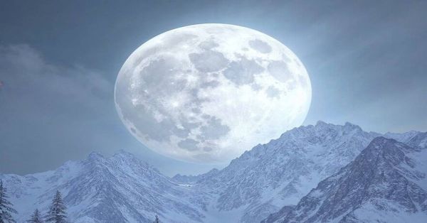 Llega la Luna de Nieve, fenómeno astronómico del 12 de febrero