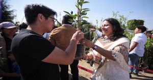 Acuden a recibir la primavera en Cholula