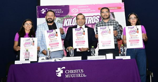 Presentan Carrera con Causa Kilómetros contra el Cáncer