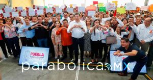 Encabeza Armenta la entrega de apoyos del Programa de Obra Comunitaria en Tepexi
