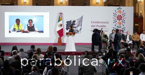 Se traslada Sheinbaum a Oaxaca ante el paso del Hurac&aacute;n Erick