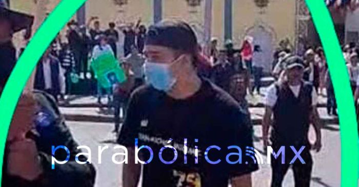 Detectan a infiltrado en la marcha de la Generaci&oacute;n Z en Puebla