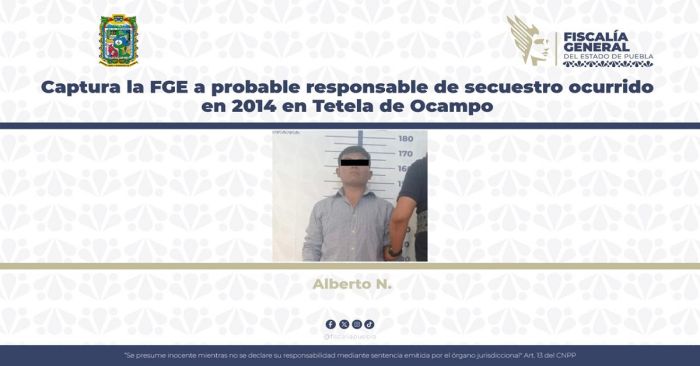 Localizan a Alberto N. acusado de secuestro