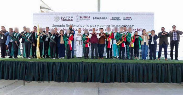 Previenen en Puebla las adicciones entre los jóvenes con Jornada Nacional por la Paz