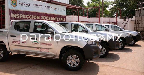 Suma Nahle a las camionetitas de sanidad animal contra el gusano barrenador en Veracruz