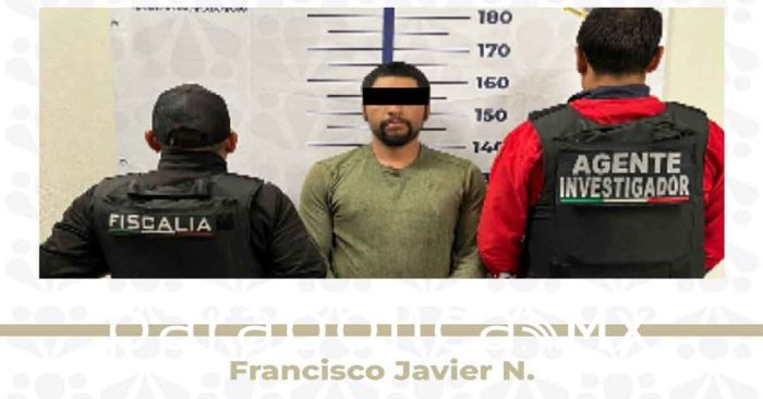 Detiene FGE a Francisco Javier N por robo en un corralón de Tehuacán