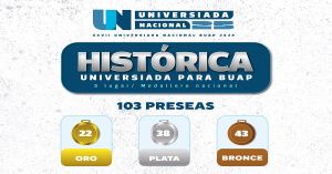 Gana BUAP medallas en la Universiada Nacional 2025