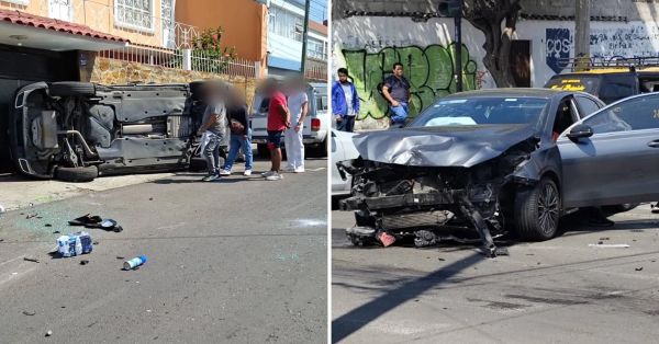 Reportan fuerte accidente en la 9 sur y 27 poniente