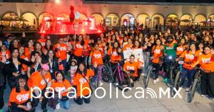 Impulsa Tonantzin Fern&aacute;ndez la Rodada por la Libertad en San Pedro Cholula