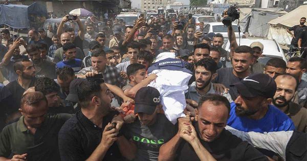 Suman seis periodistas asesinados en ataque a reporteros de AI Jazeera