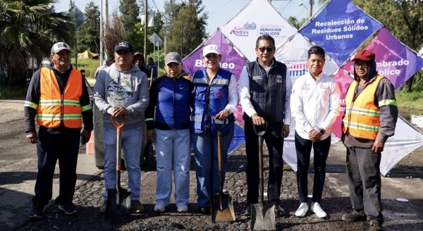 Promueve Lupita Cuautle entornos seguros en San Andr&eacute;s Cholula