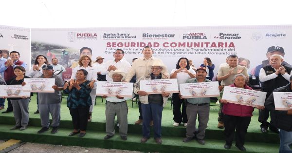 Soberanía alimentaria y seguridad, prioridad en Puebla
