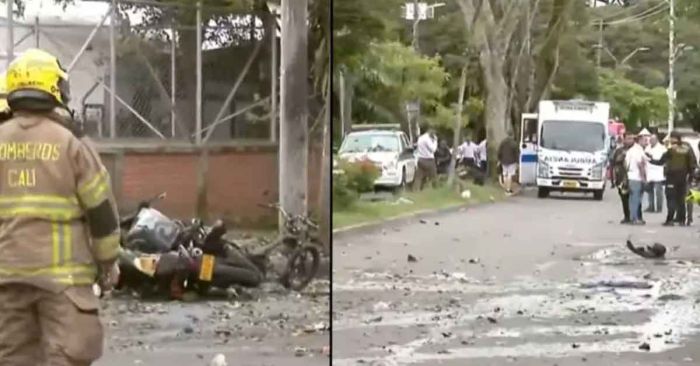 Deja un muerto y 5 heridos explosiones en estaciones de policía en Colombia