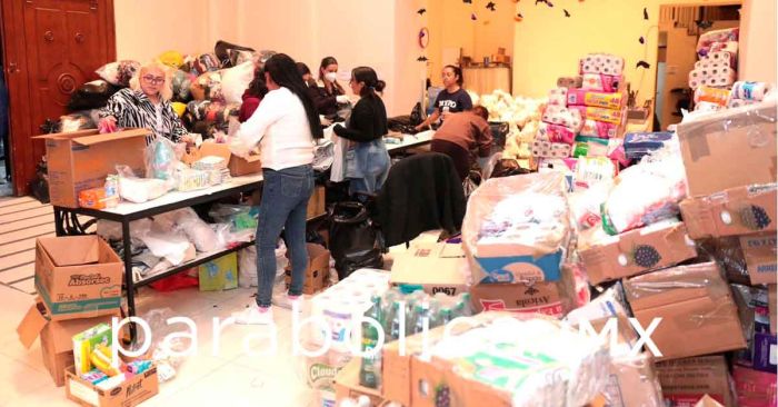 Fortalece DIF centros de acopio para apoyar a comunidades afectadas por lluvias