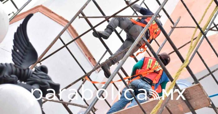 Realiza Gobierno de la Ciudad mantenimiento para preservar templos del Centro Hist&oacute;rico