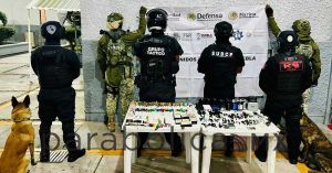 Realiza SSP operativos simult&aacute;neos en penales de Tepexi y San Pedro Cholula