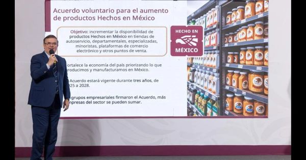 Incrementar&aacute; la venta de productos denominados Hecho en M&eacute;xico