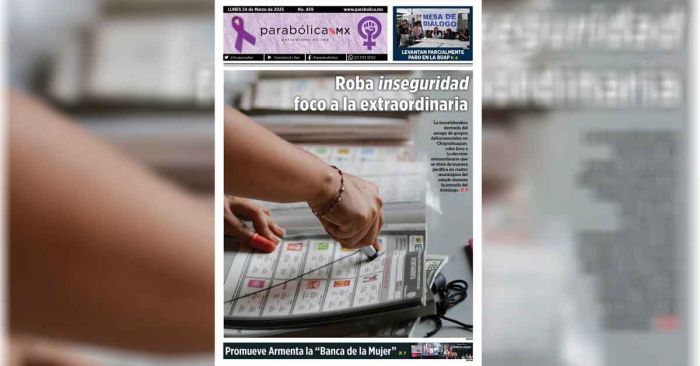 Checa la edición PDF de este lunes 24 de marzo
