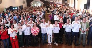 Construimos una sociedad m&aacute;s justa: Leonela Mart&iacute;nez en su primer informe