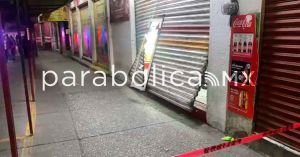 Dan cortinazo a Casa de Empeño en Puebla capital