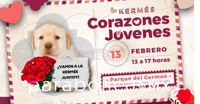 Invita el Instituto de la Juventud Municipal a la kermés “Corazones Jóvenes”