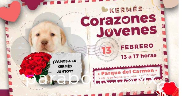 Invita el Instituto de la Juventud Municipal a la kermés “Corazones Jóvenes”