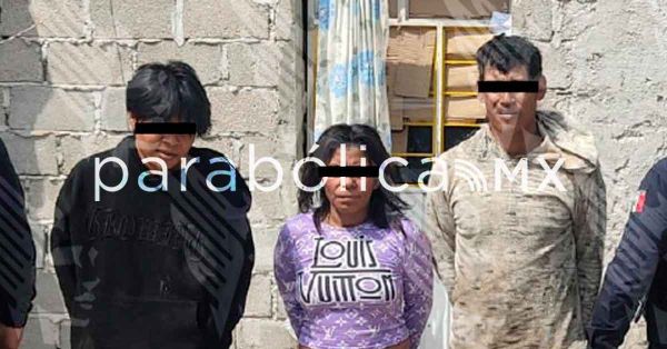 Detiene FGE a 3 personas y asegura droga en Los Reyes de Juárez