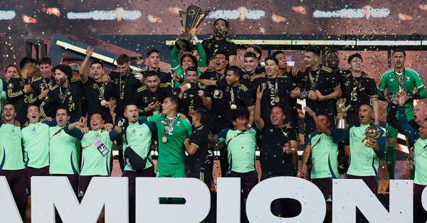 Se corona M&eacute;xico Bicampe&oacute;n de la Copa Oro