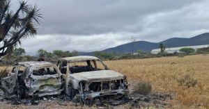 Encuentran camionetas calcinadas en Quecholac; indagan relación con ataque a policías en Huixcolotla