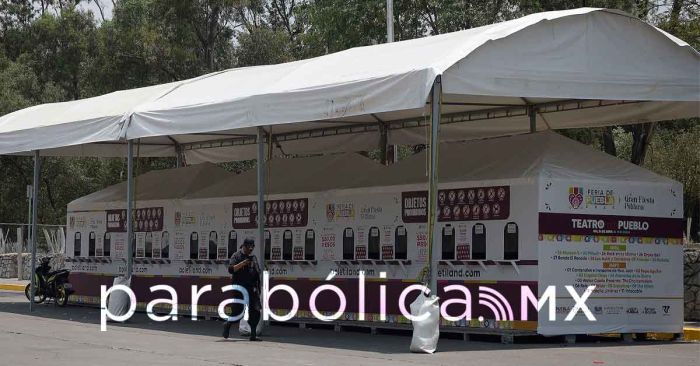 Avanza montaje de la Feria de Puebla