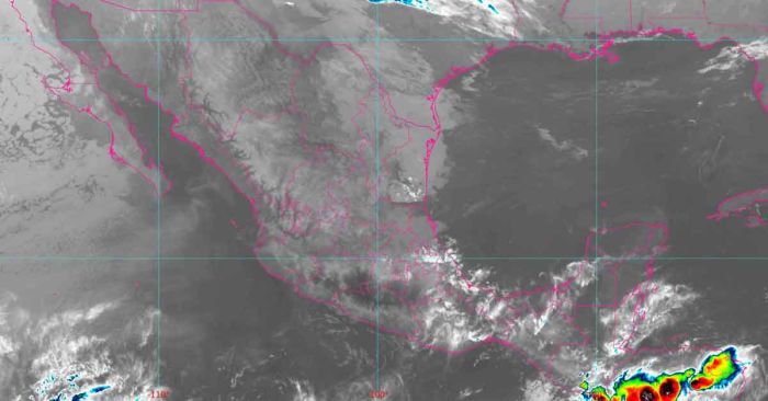 Pronostican lluvias en gran parte del país, además de vientos fuertes al Norte