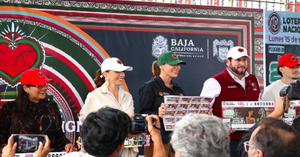 Presenta Loter&iacute;a Nacional en Tijuana el Sorteo M&eacute;xico con M de Migrante