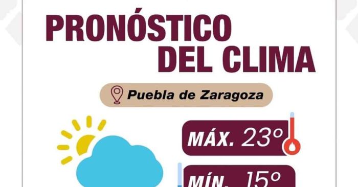 Presenta gobierno de la ciudad pronóstico del clima