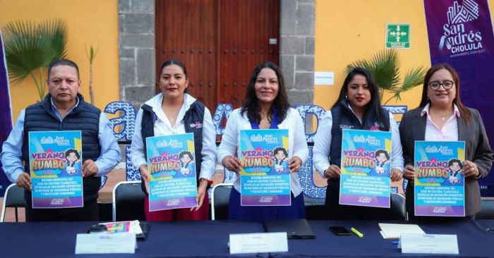 Presenta Lupita Cuautle cursos &quot;Verano con Rumbo 2025&quot;