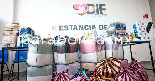 Arranca Omar Muñoz colecta de víveres en Cuautlancingo