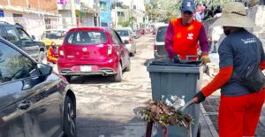 Refuerzan limpieza de alcantarillas para evitar inundaciones por lluvias