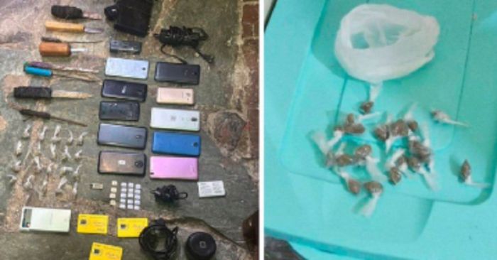 Decomisan marihuana y celulares durante operativo en penal de Acatl&aacute;n de Osorio