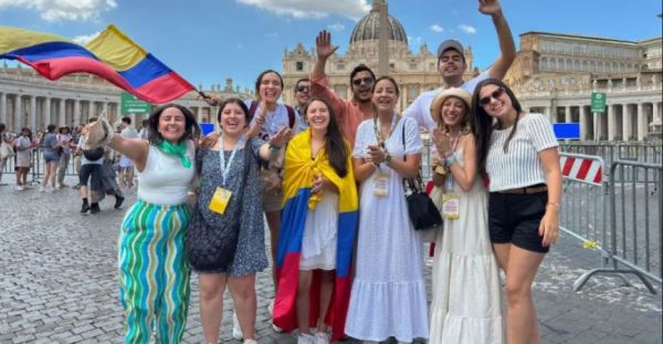 Recibe Roma a jóvenes por el "Jubilo de la juventud"