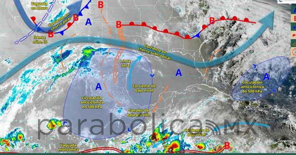 Pronostican vientos fuertes en el Noroeste de M&eacute;xico