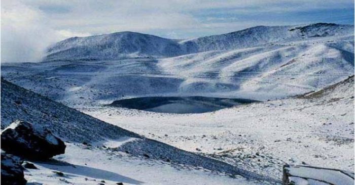 Restringen acceso al Cráter del Nevado de Toluca por condiciones climáticas extremas
