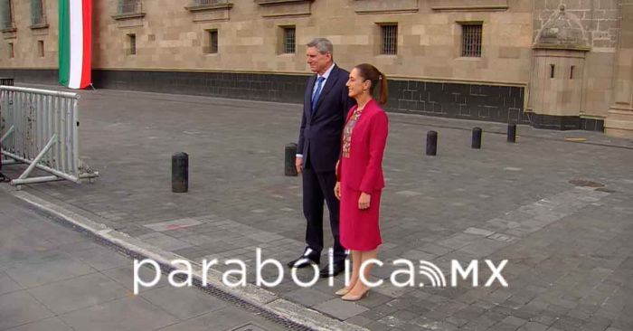 Da Sheinbaum la bienvenida oficial al primer ministro de Canadá, Mark Carney