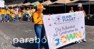 Conmemoran el Día Mundial del Síndrome de Down en Puebla