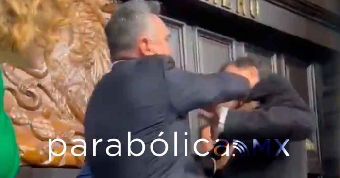 Agrede Alito Moreno a Noroña, morenistas y personal del Senado
