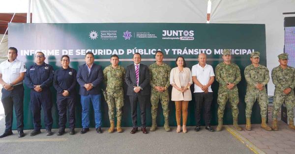 Baja incidencia delictiva en Texmelucan en seis meses