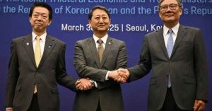 Aceleran acuerdo China, Japón y Corea del Sur para el libre comercio trilateral