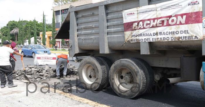 Intensifica Gobierno Estatal programa de bacheo