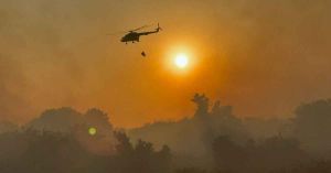 Apoya Marina a sofocar incendio en Aeropuerto Internacional de Acapulco