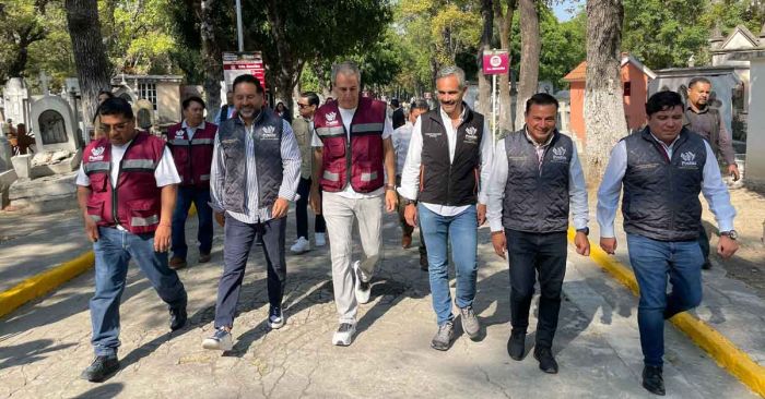 Supervisa Pepe Chedraui operativo de Día de las Madres en Panteón Municipal